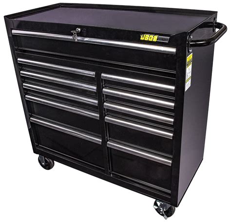 rolling steel storage chest and cabinet|metal rolling cabinet with drawers.